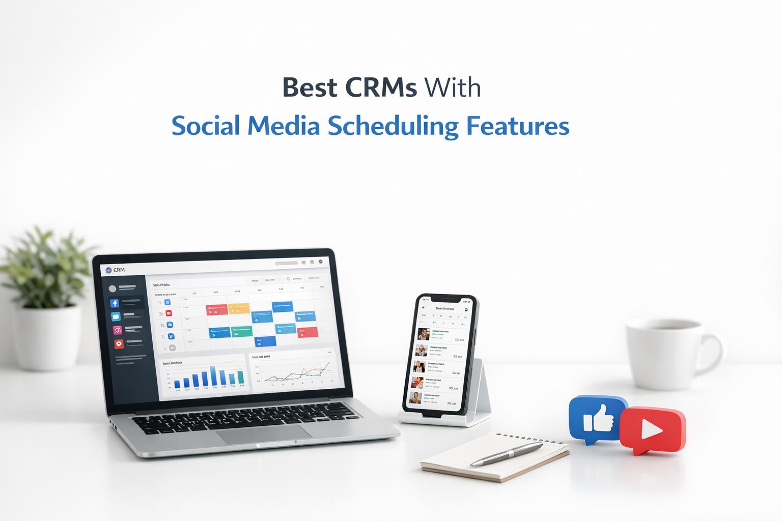 Thumbnail for: Best CRMs With Social Media Scheduling Features