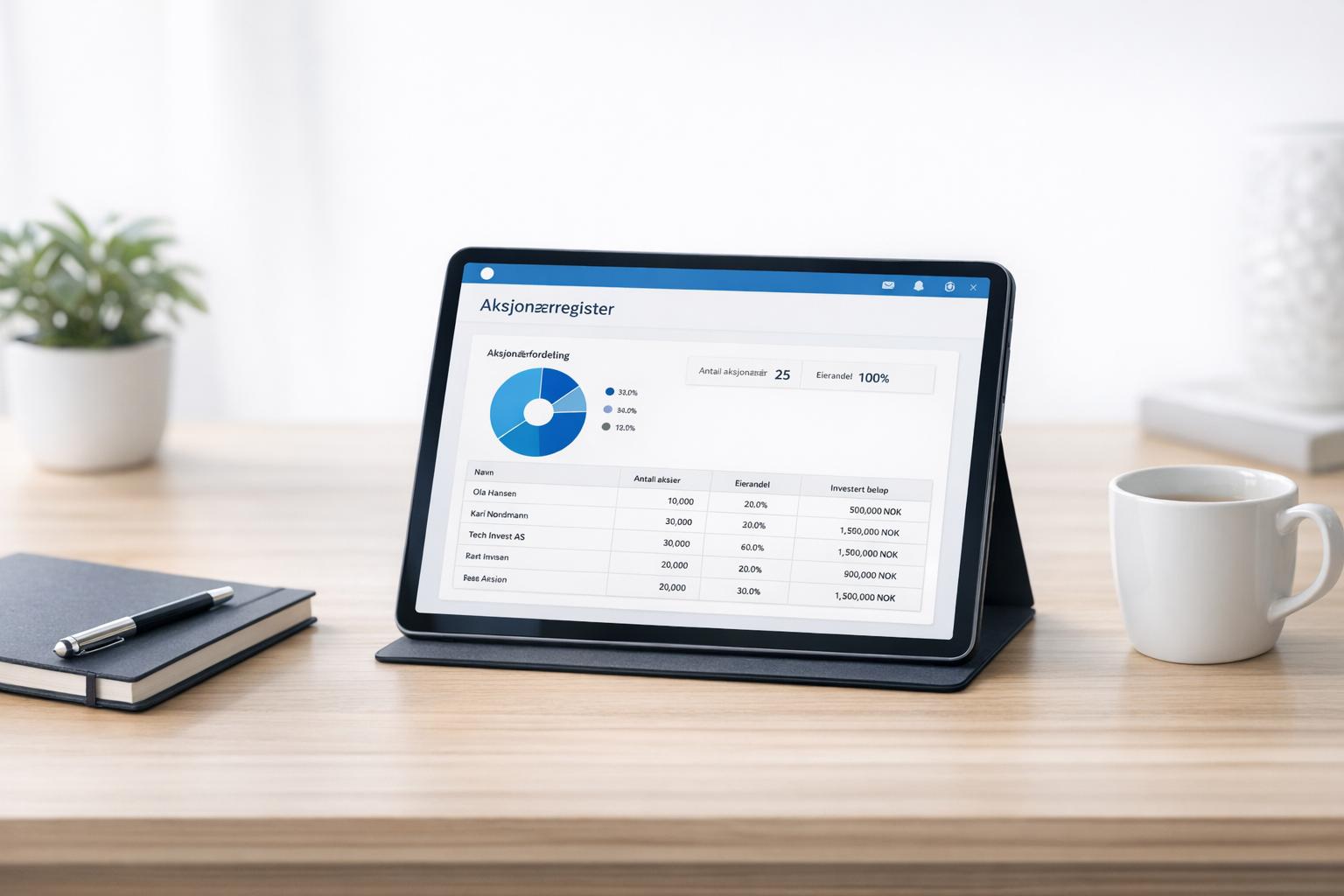 Thumbnail for: Top 5 måter BizBot hjelper deg holde orden på aksjonærene dine