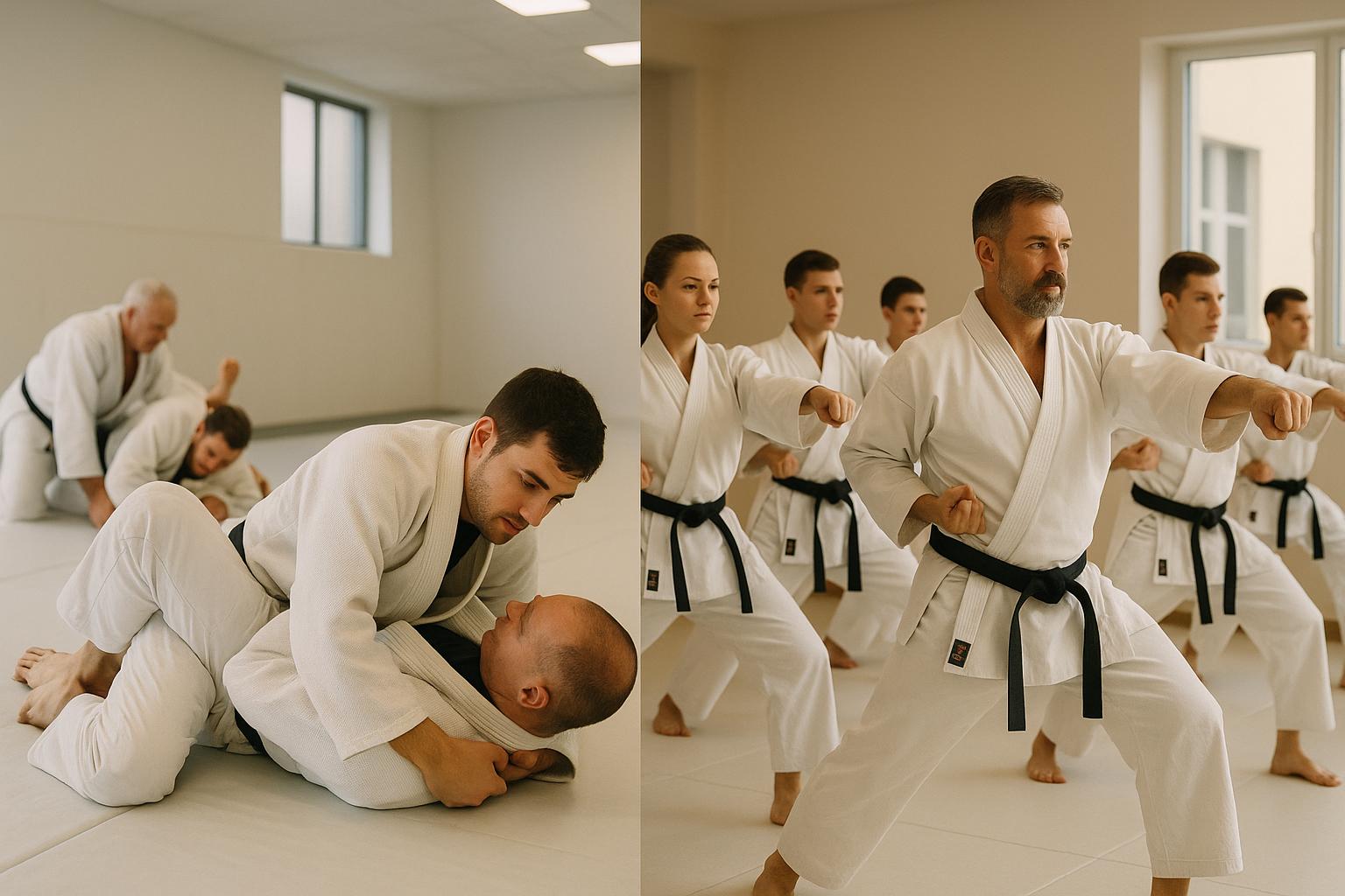 BJJ vs Karate Schools: Key Differences
