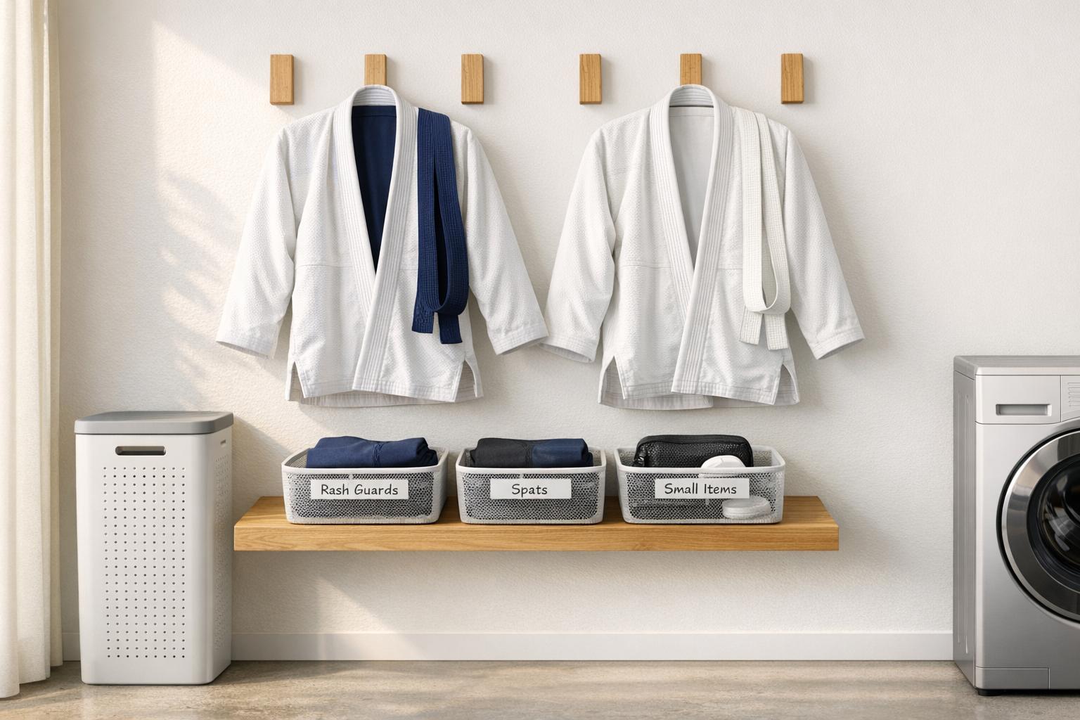 5 Tips for Storing BJJ Gear at Home