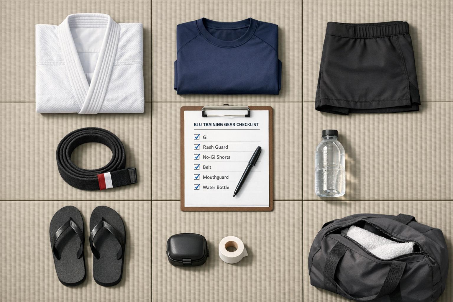BJJ Training Gear Checklist