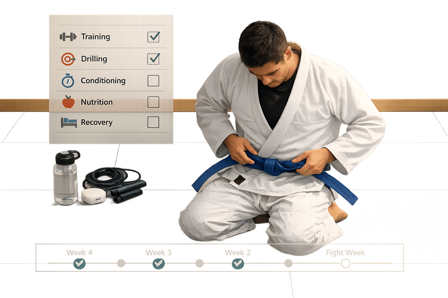 BJJ Tournament Preparation Checklist