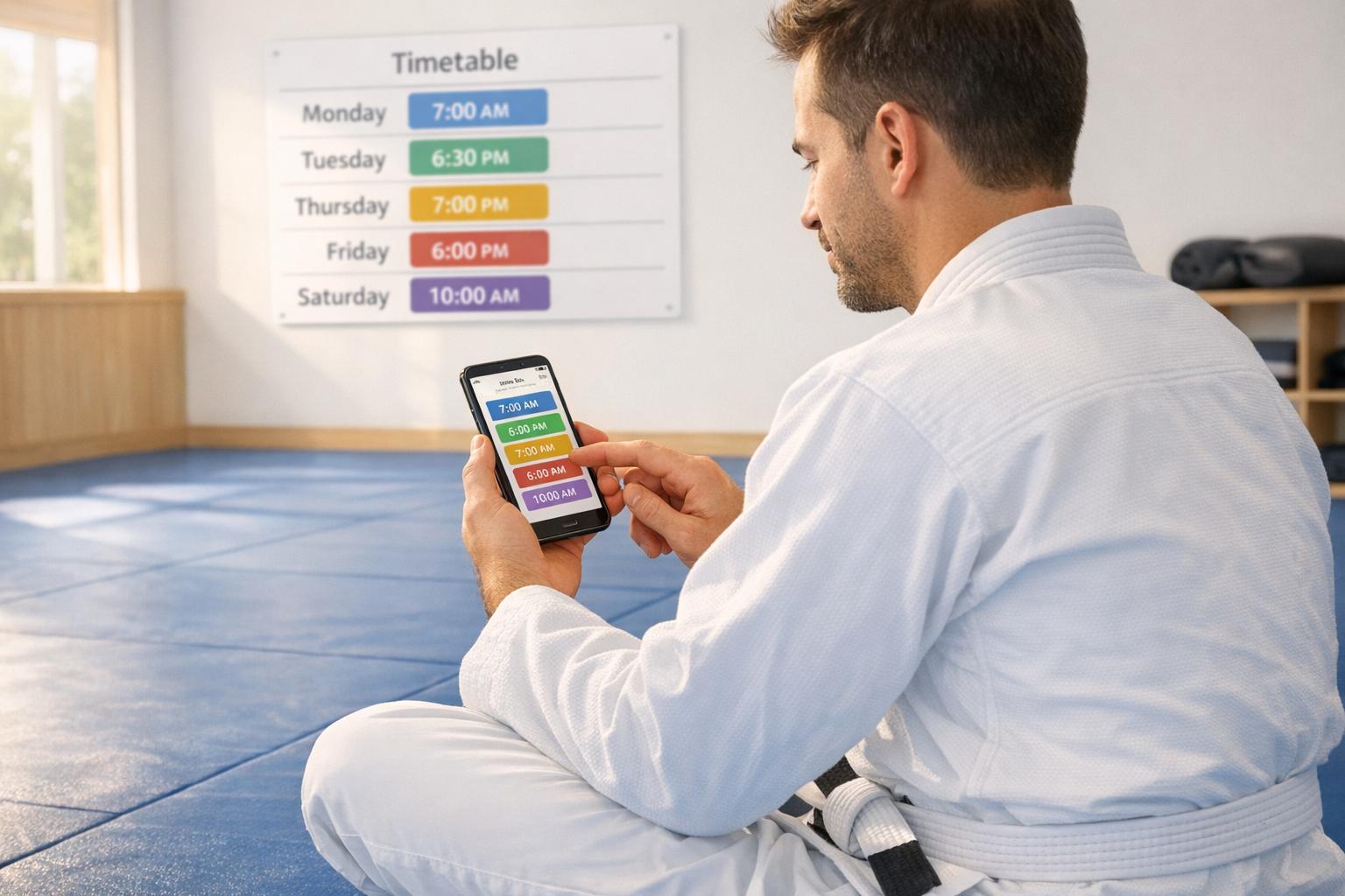 5 Tips for Choosing the Right BJJ Class Schedule