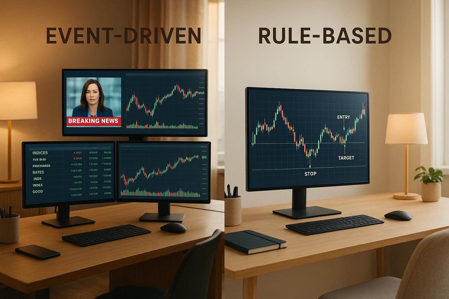 Thumbnail for: Event-Driven vs. Rule-Based Trading: Key Differences