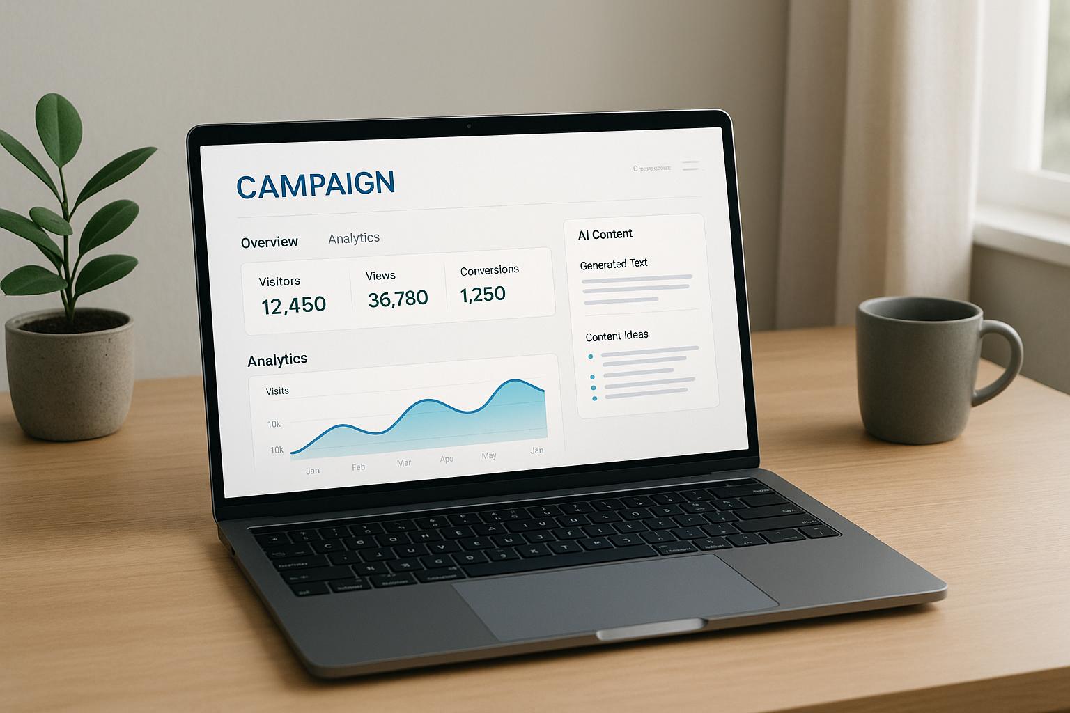 Cómo usar IA para optimizar contenido en campañas