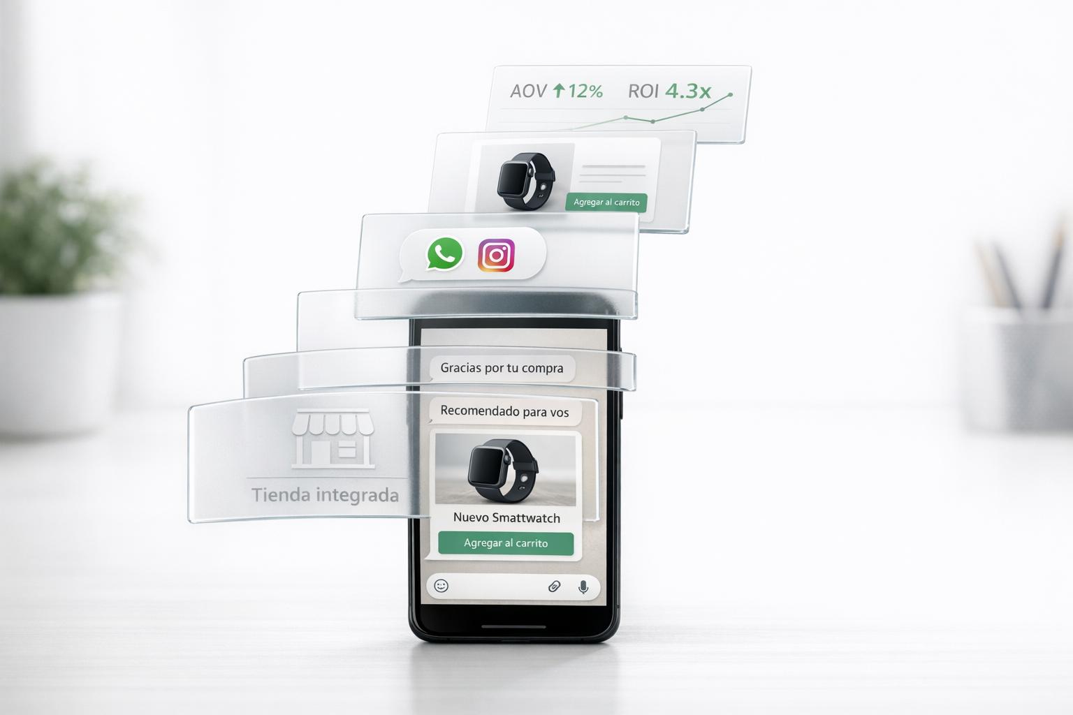 Cómo usar IA para upsell post-compra
