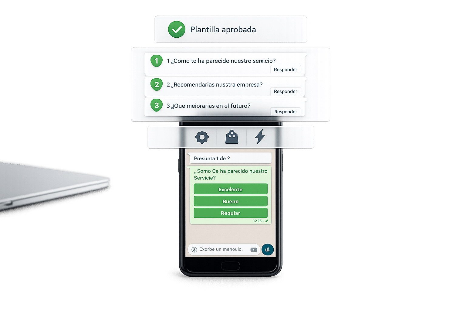 Encuestas automatizadas en WhatsApp