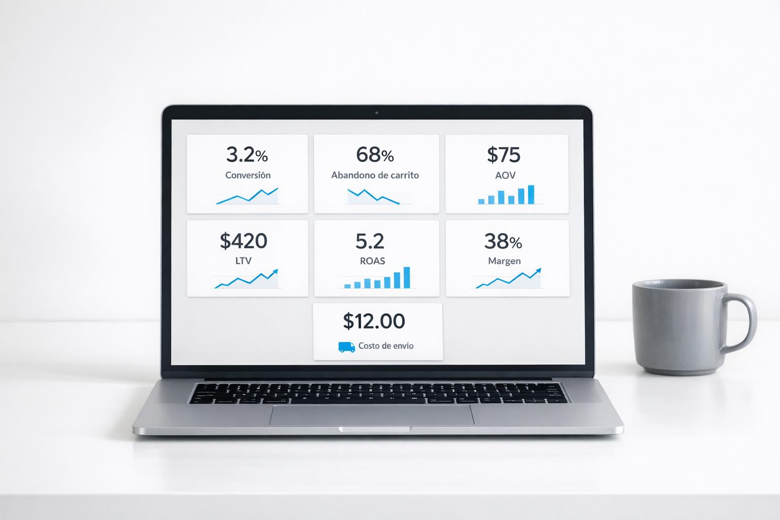Top 7 métricas para incluir en un dashboard de e-commerce