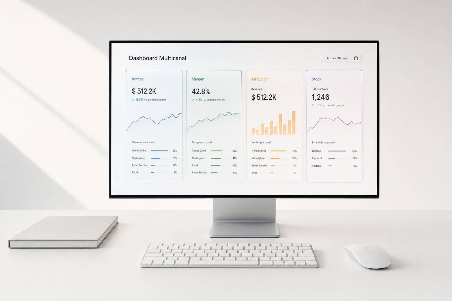 Guía Completa de Dashboards Multicanal Para E-commerce