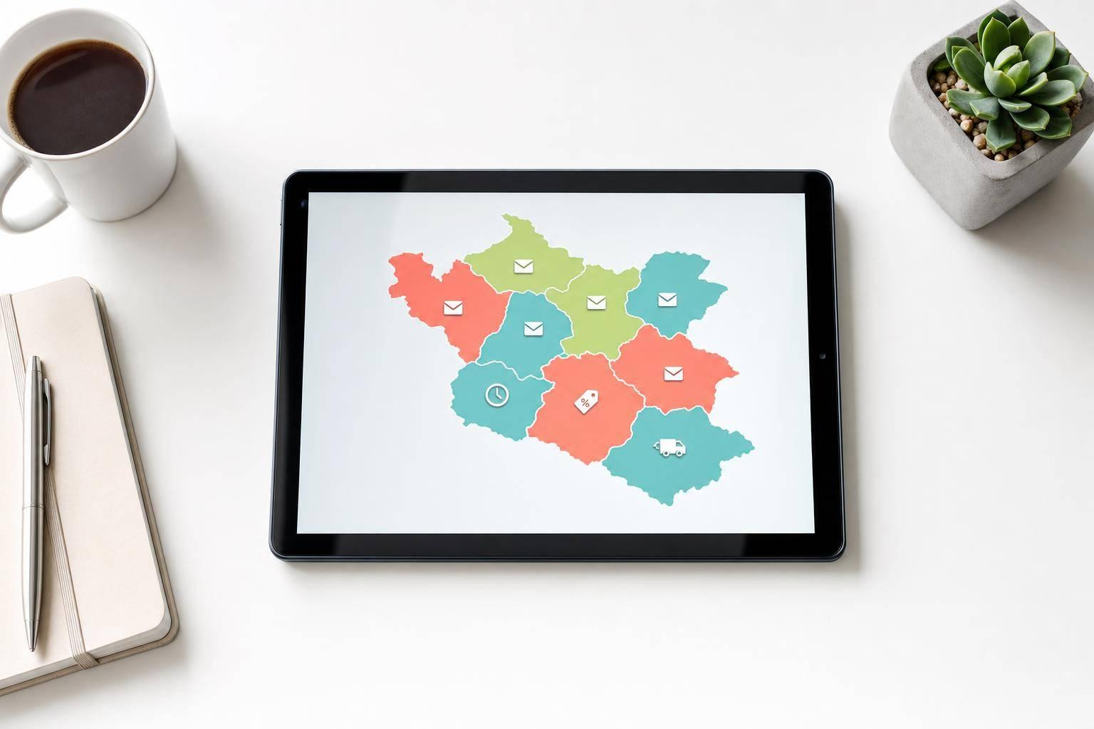 10 ejemplos de segmentación geográfica en email marketing