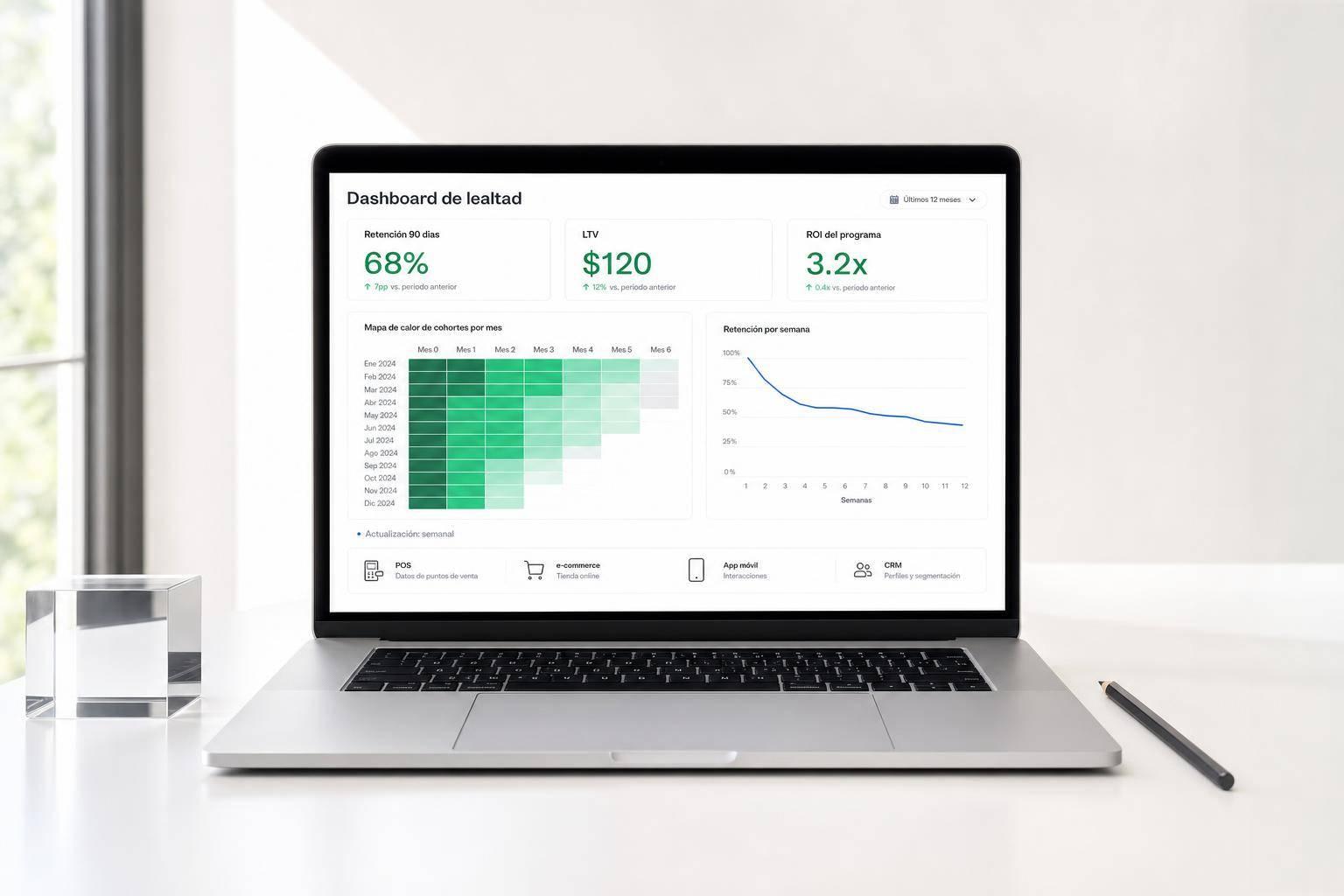 Guía completa de dashboards de lealtad