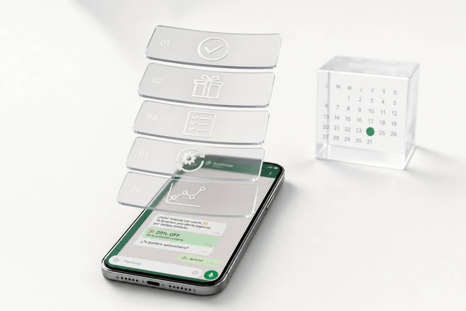 Guía de referidos estacionales en WhatsApp