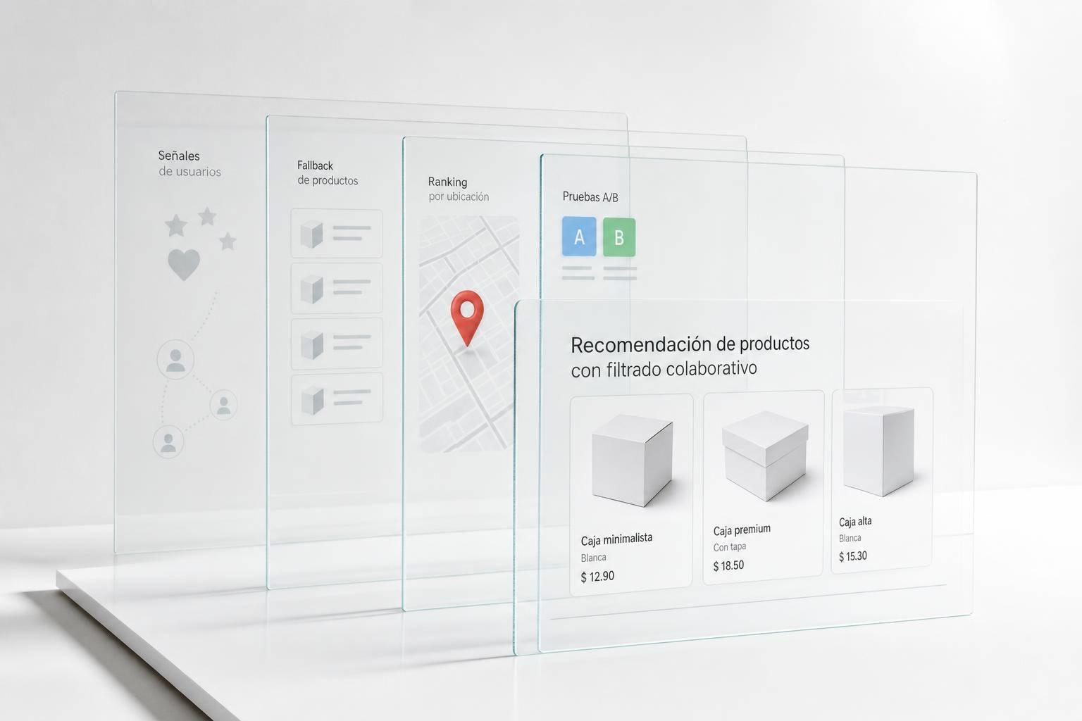 Recomendación de productos con filtrado colaborativo