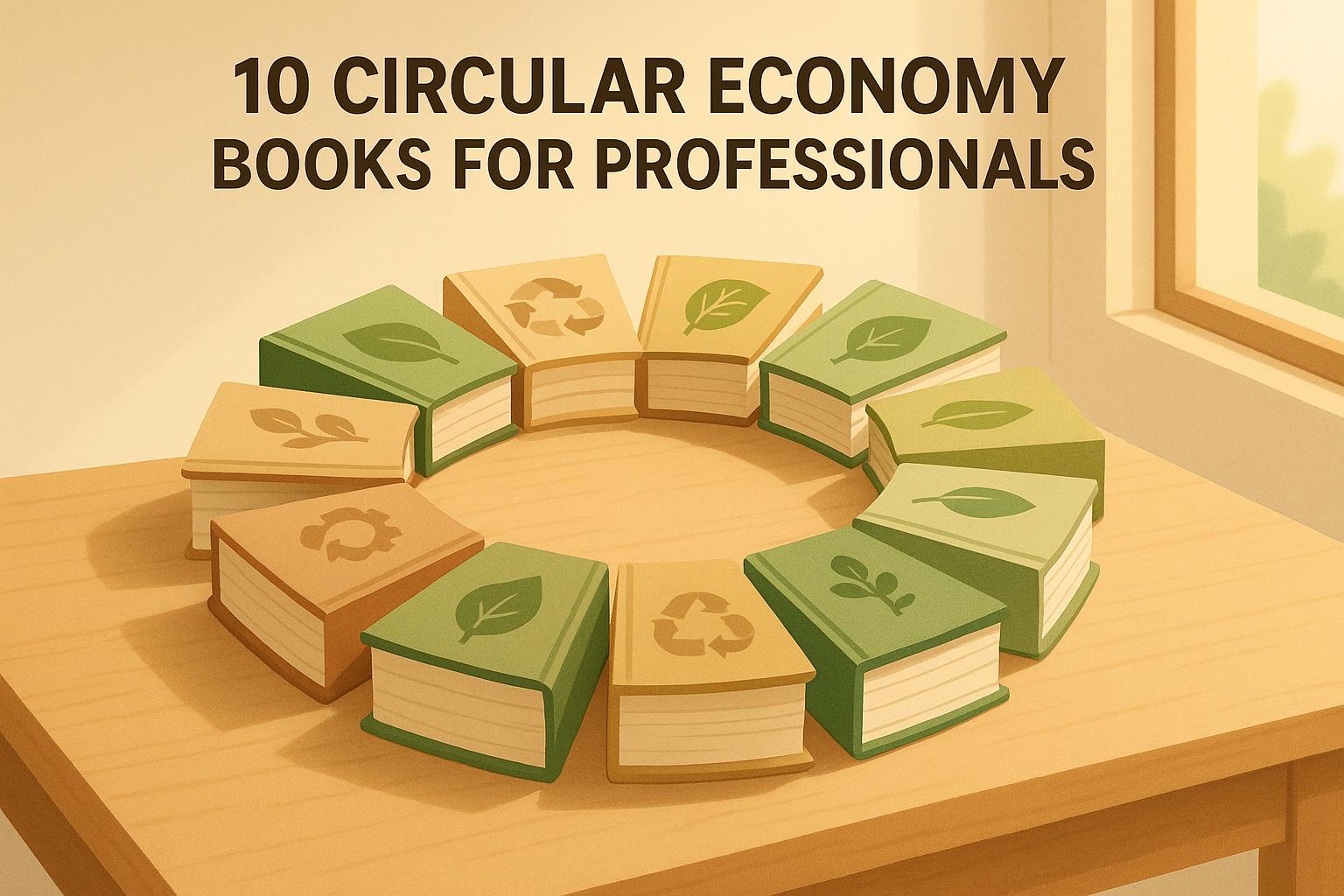 Thumbnail for: 10 Circular Economy Books for Professionals