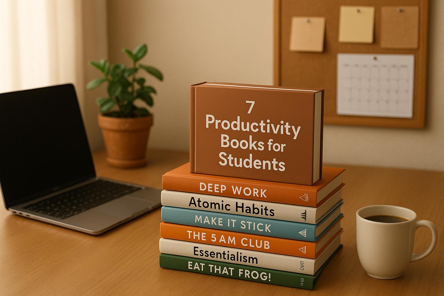 Thumbnail for: 7 Productivity Books for Students