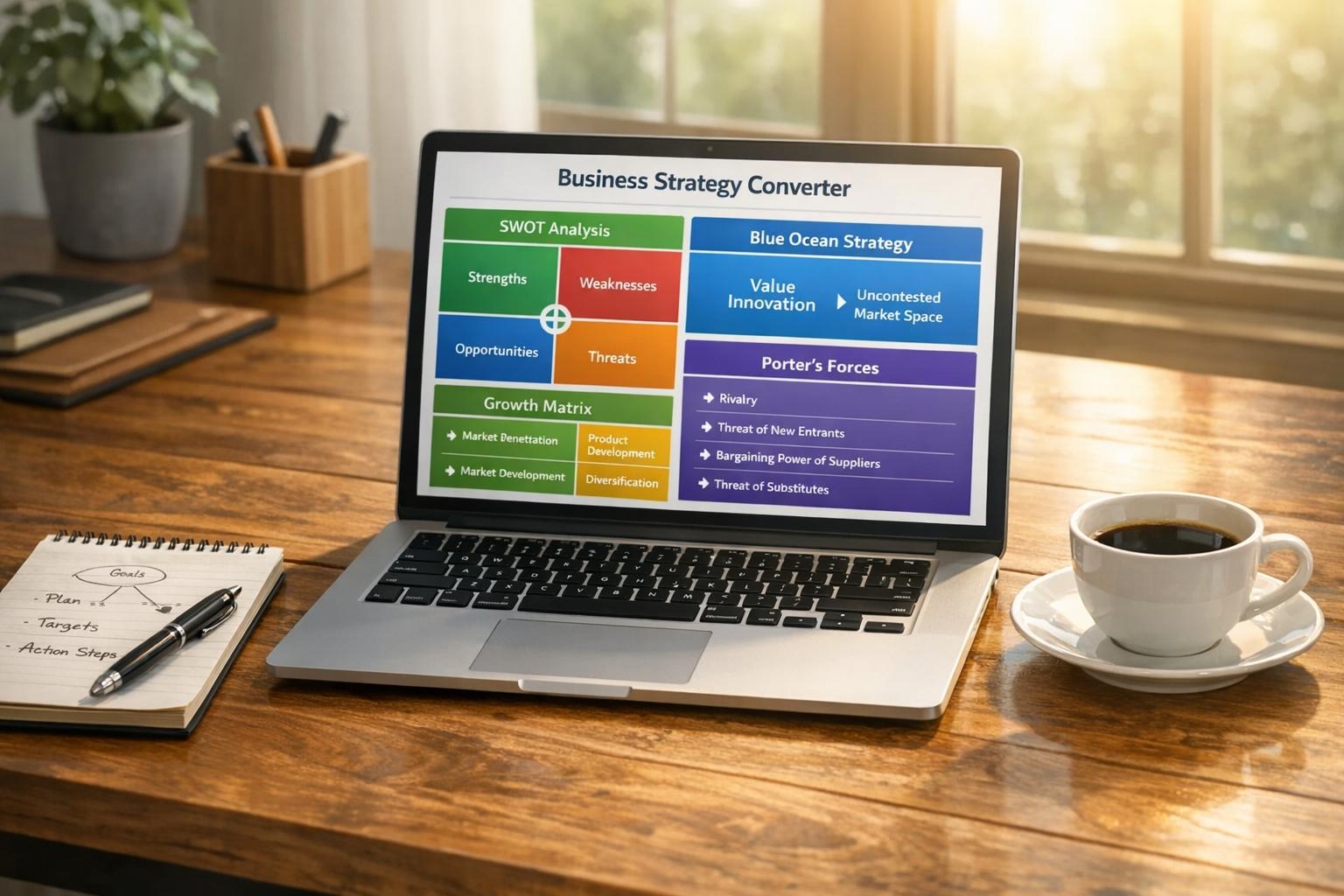 Thumbnail for: Business Strategy Concept Converter