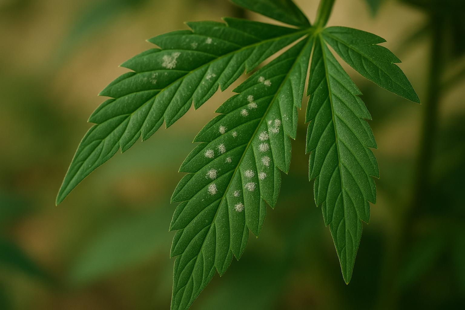 Thumbnail for: How to Spot Powdery Mildew Early on Cannabis Leaves