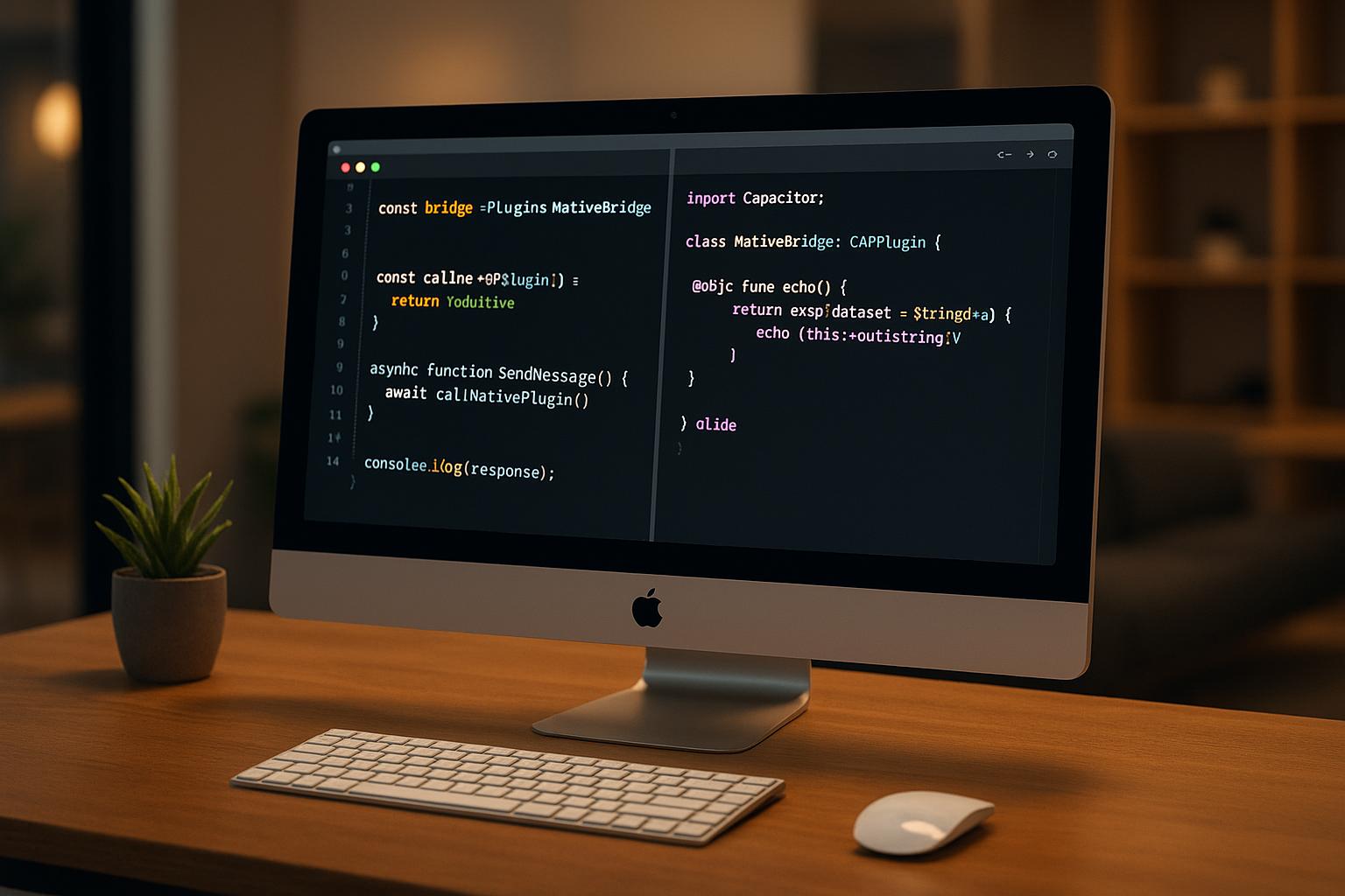 Implementing Native Bridge for iOS in Capacitor