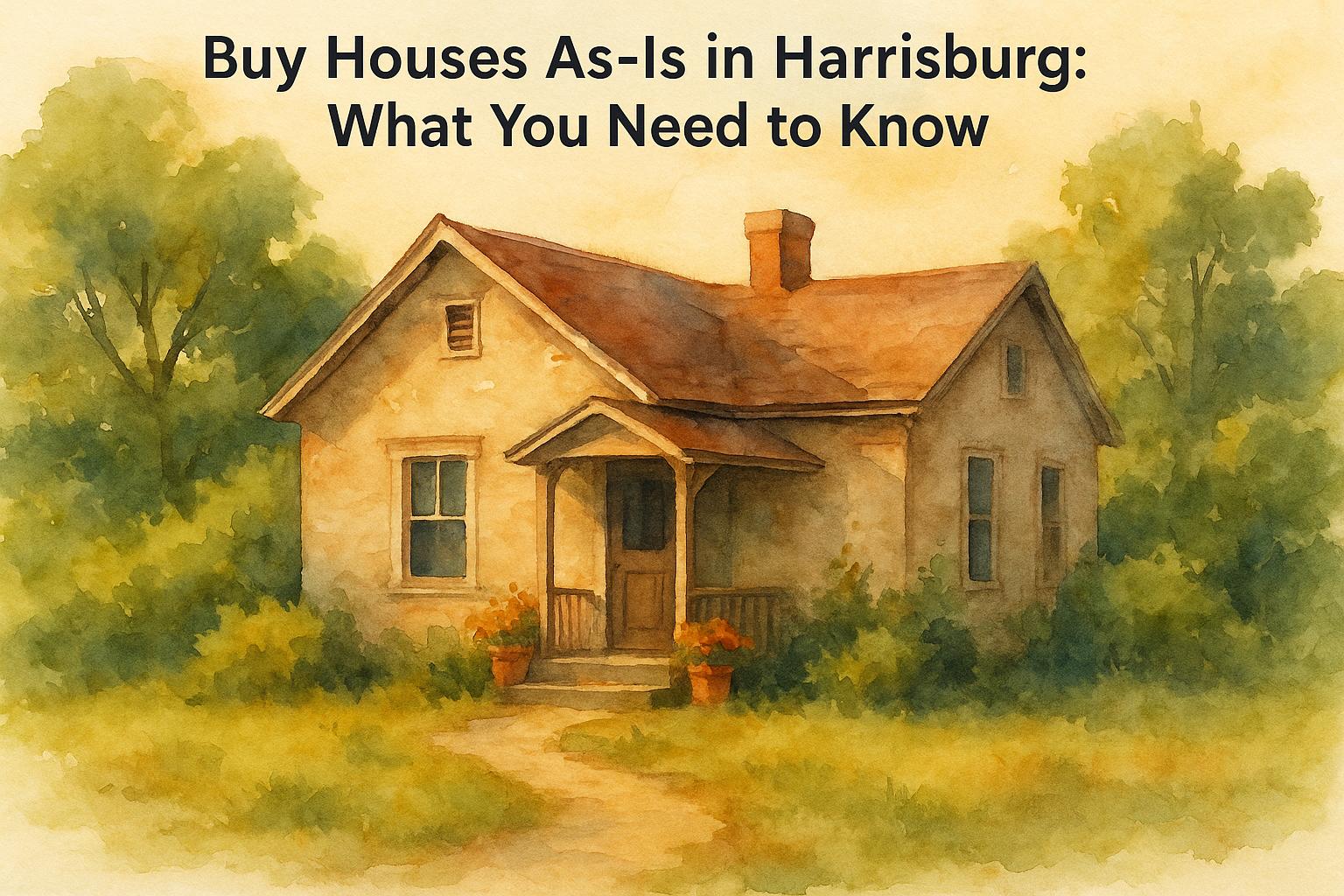 Thumbnail for: Buy Houses As-Is in Harrisburg: What You Need to Know