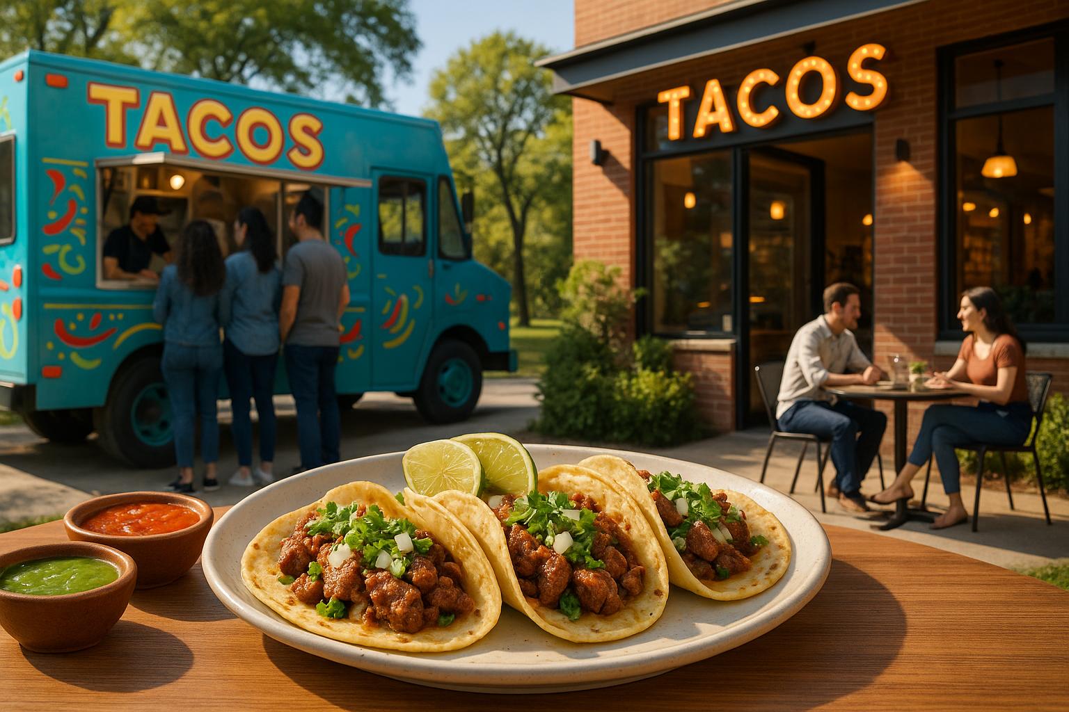 Thumbnail for: Food Trucks vs. Restaurants: Humboldt Park Tacos