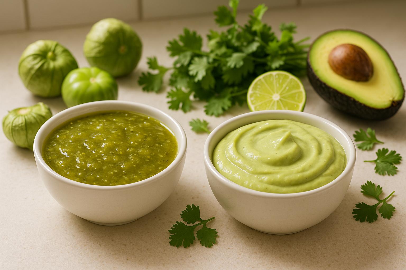Thumbnail for: Salsa Verde vs. Avocado Salsa: Key Differences