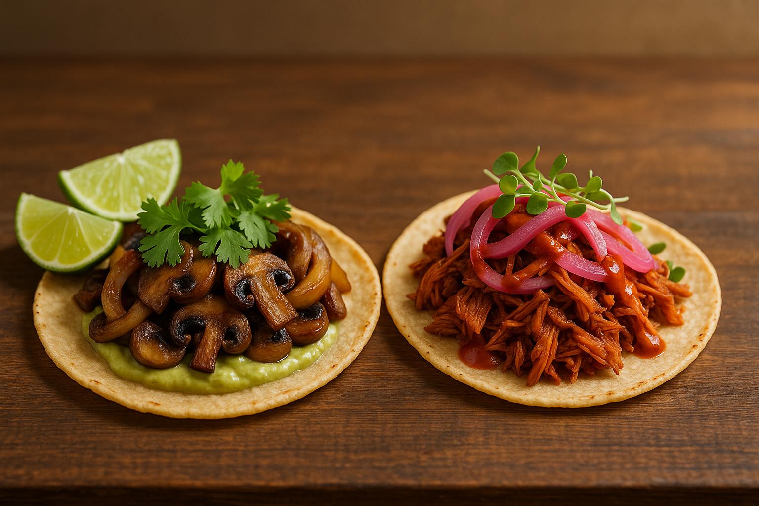 Thumbnail for: Best Vegan Tacos: El Hongo Magico vs. Don Bucio's