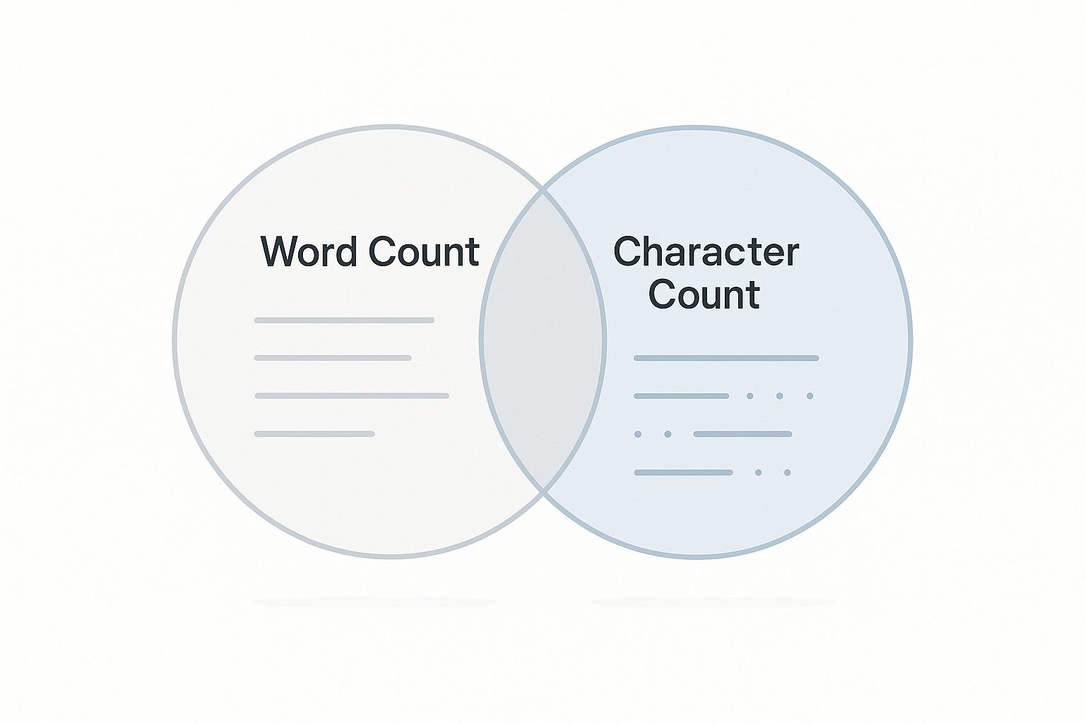 Word Count vs Character Count: Which to Use?