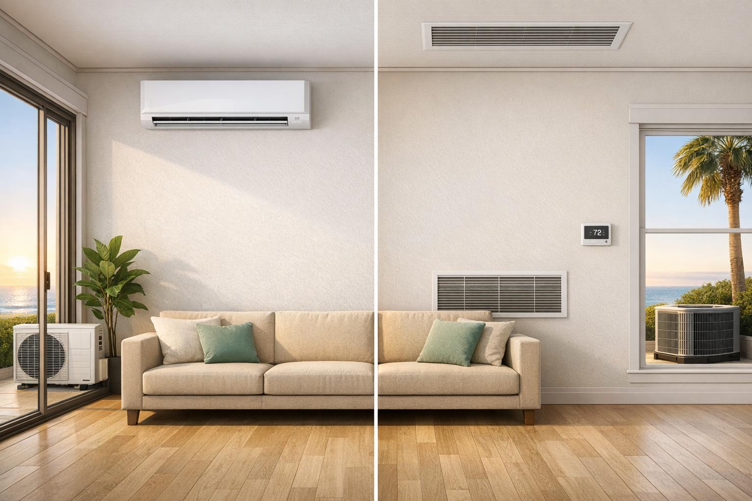 Mini-Split vs Central AC: A Carlsbad Homeowner's Guide