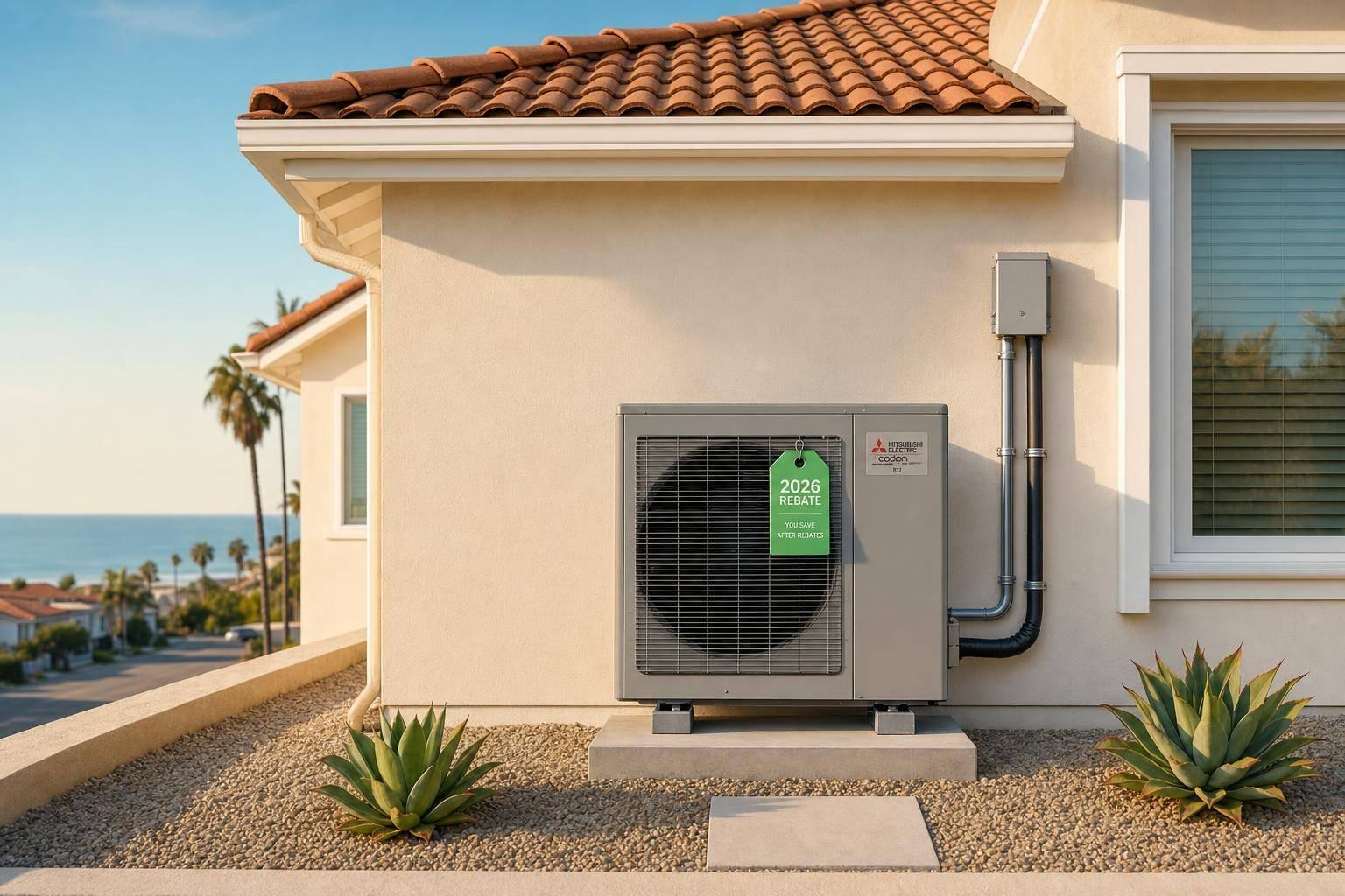Heat Pump Installation Cost in Carlsbad: 2026 Pricing After Rebates