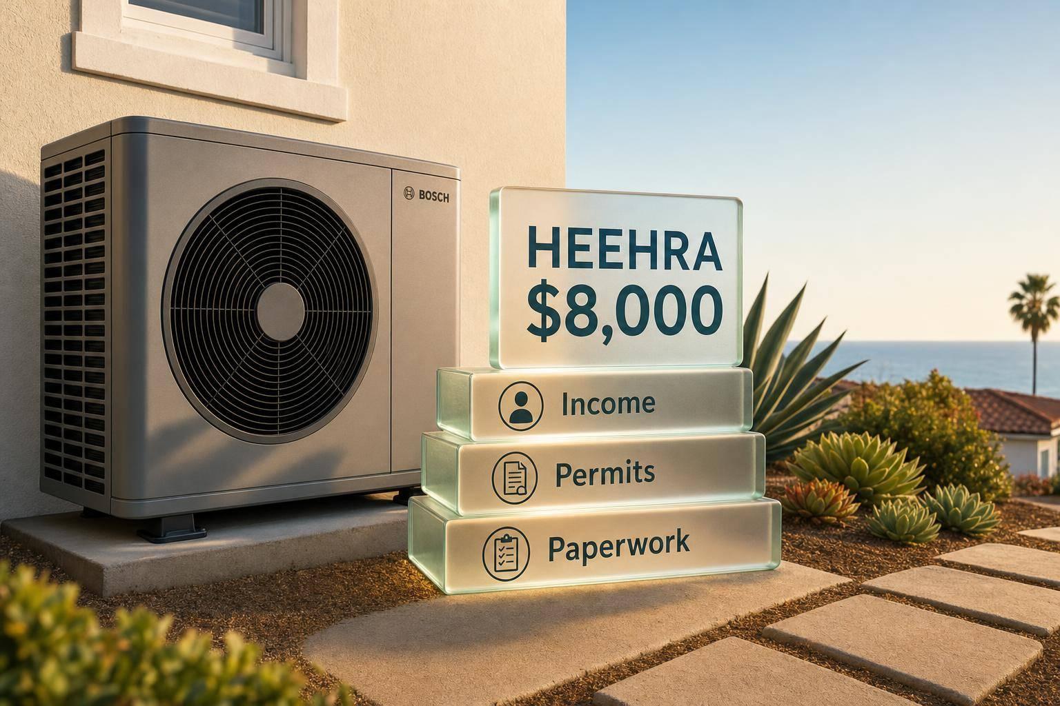 How Carlsbad Homeowners Can Stack 8K in HVAC Rebates with HEEHRA