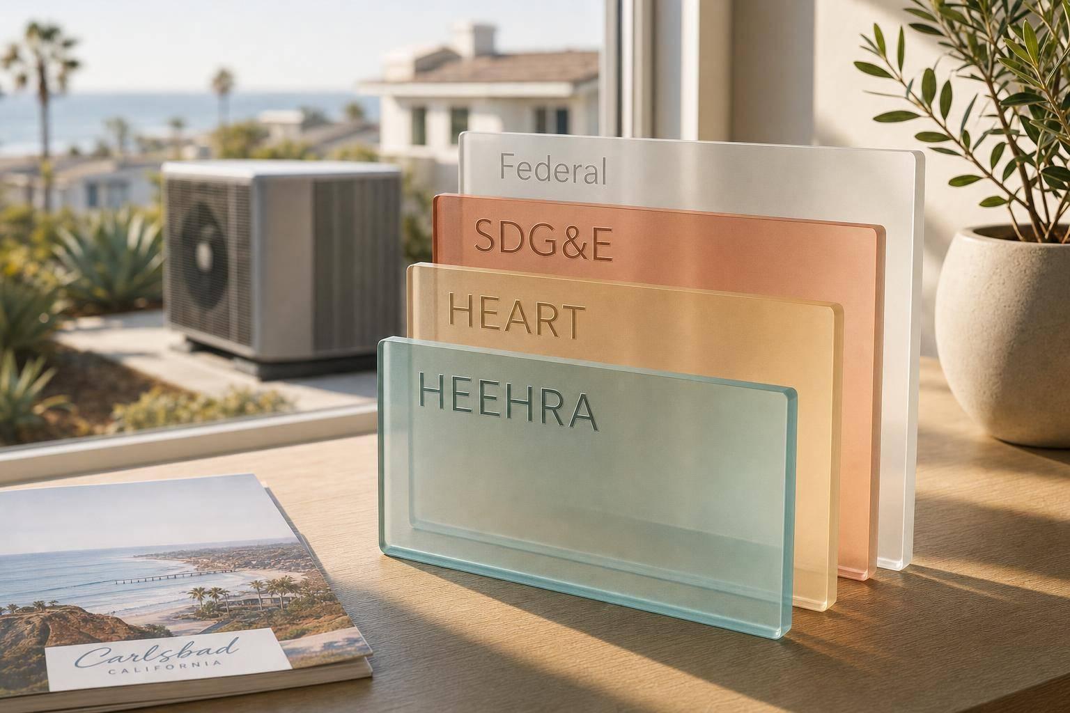 The 2026 Carlsbad HVAC Rebate Stack: HEEHRA + HEART + Federal + SDG&E