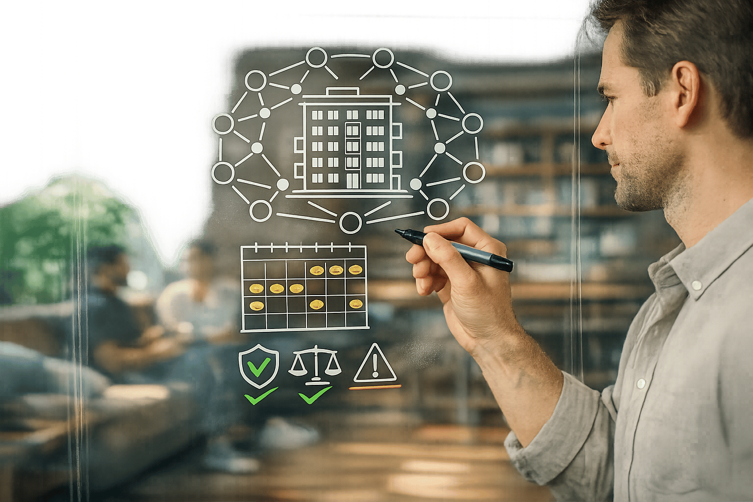 Collaborative Housing with Blockchain: Case Studies