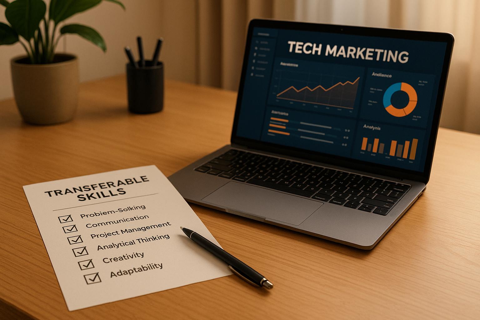 Thumbnail for: Checklist: Transferable Skills for Tech Marketing Careers