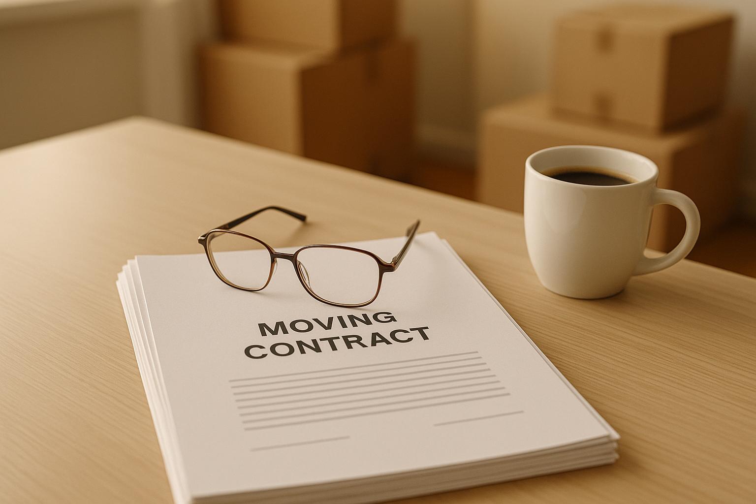 Ultimate Guide to Moving Contract Terms
