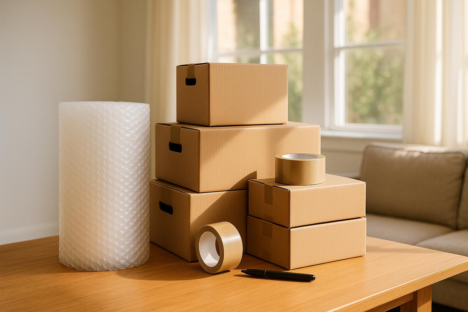 Packing Supplies Calculator for Your Move