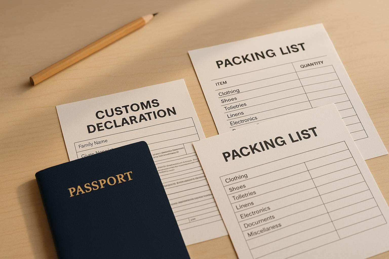 Documents Needed for International Moves