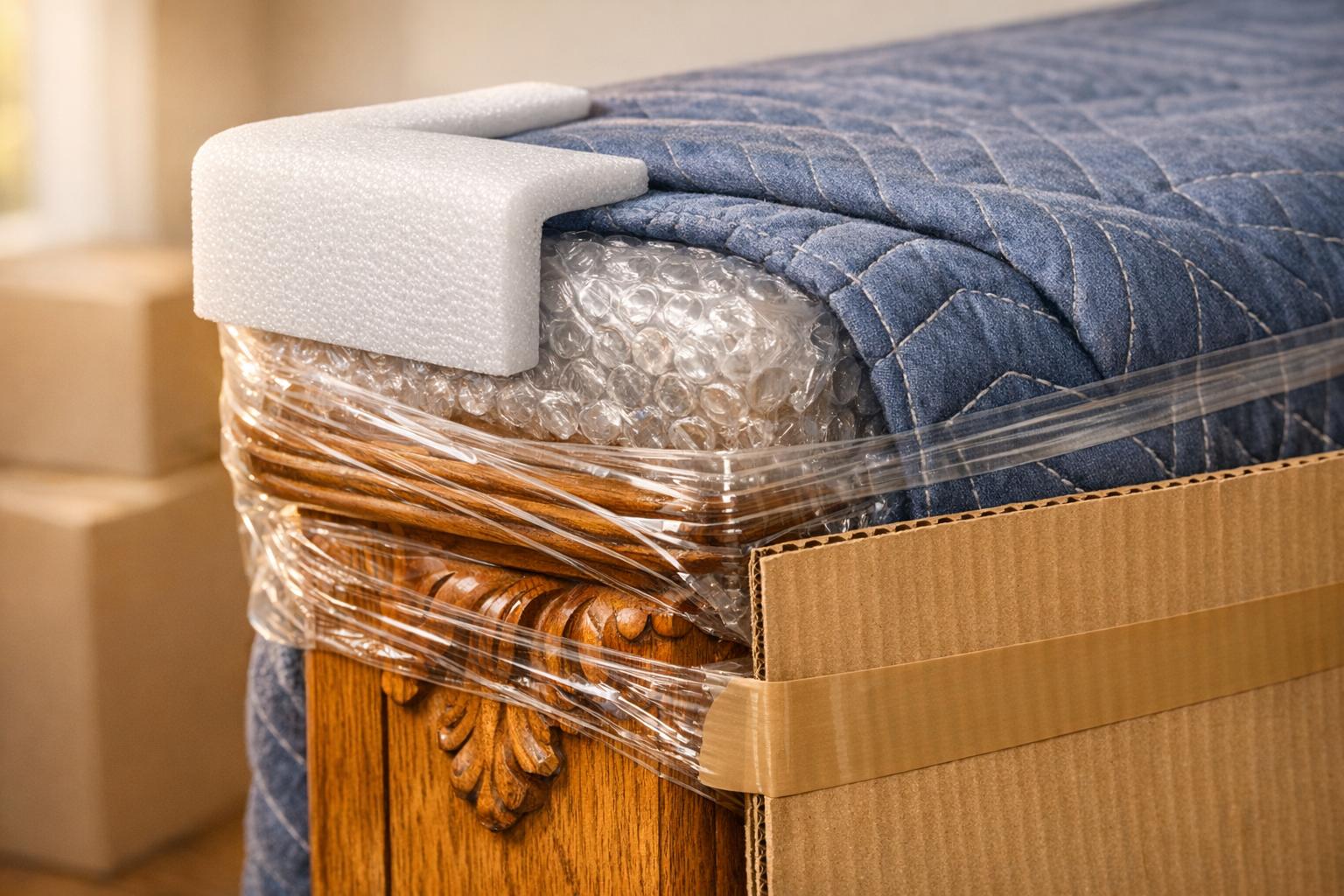 Best Materials for Protecting Furniture in Transit