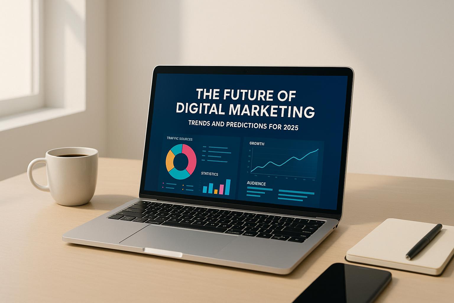 Thumbnail for: “The Future of Digital Marketing: Trends and Predictions for 2025”