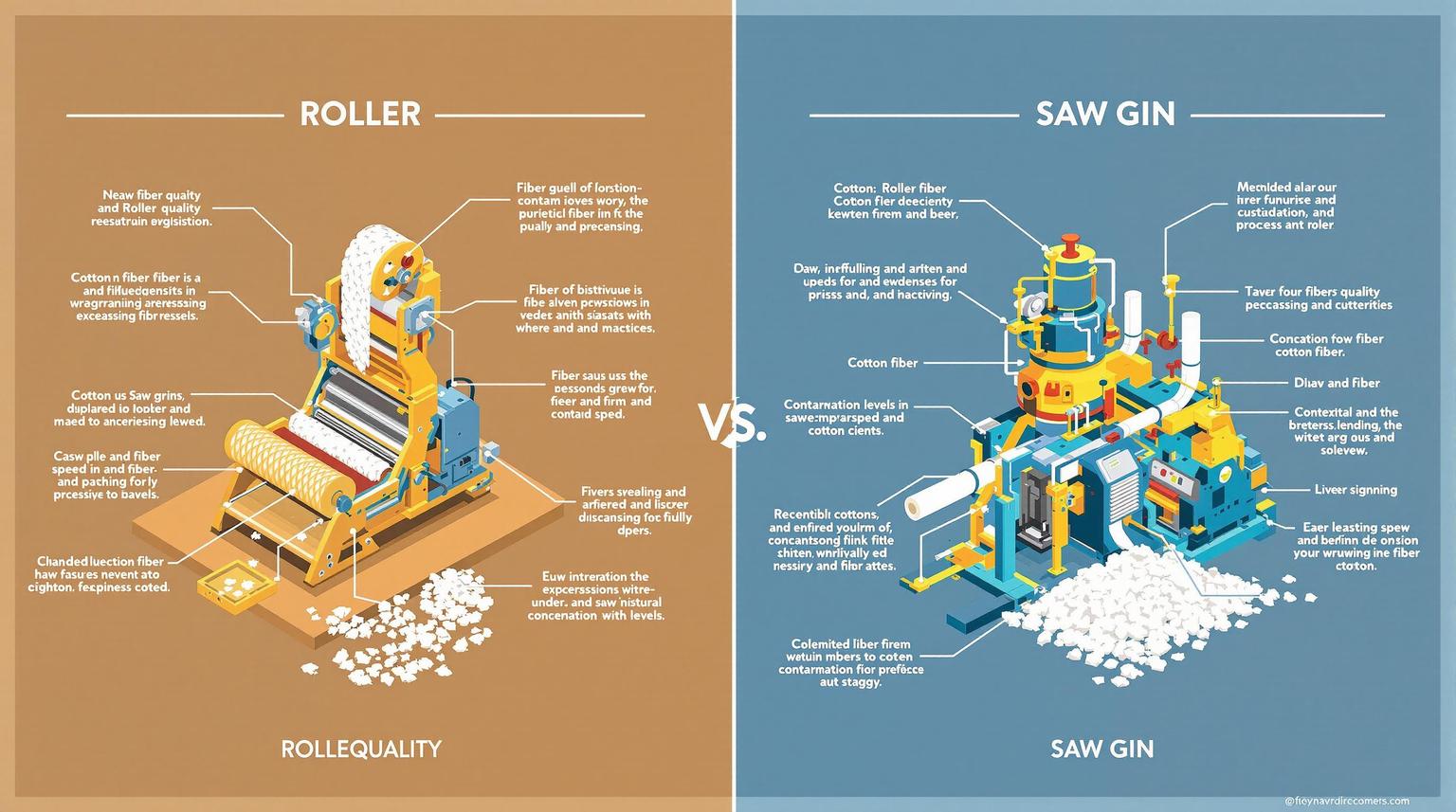 Thumbnail for: Roller vs. Saw Ginning: Contamination Comparison