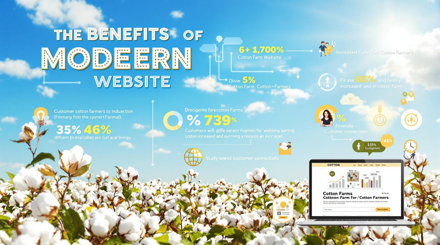 Thumbnail for: The Benefits of a Modern Website for Cotton Farmers