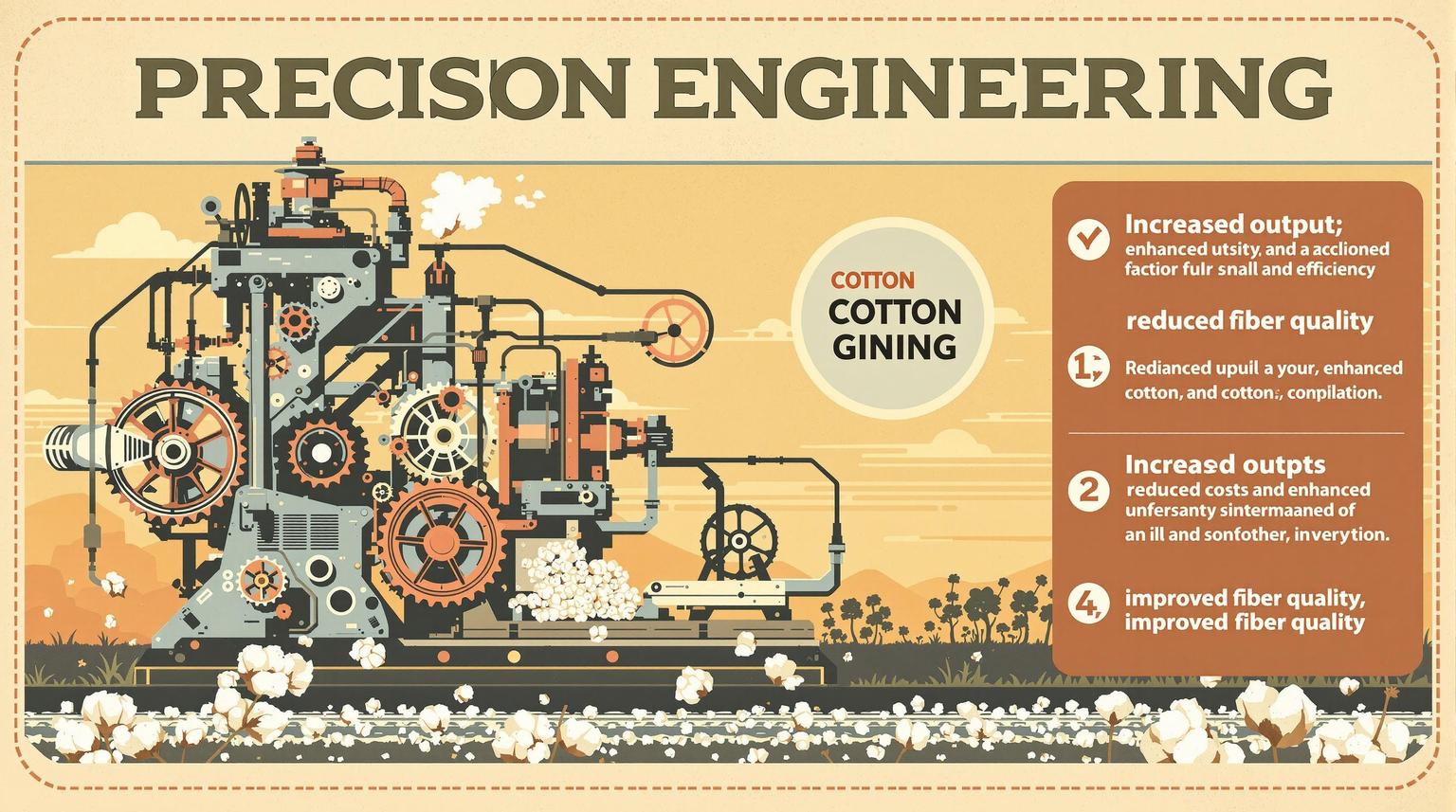 Thumbnail for: How Precision Engineering Improves Cotton Gin Output
