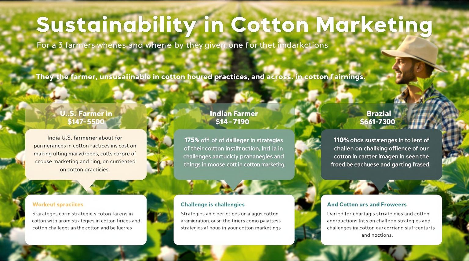 Thumbnail for: Sustainability in Cotton Marketing: Key Insights