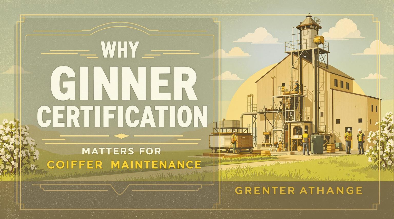 Thumbnail for: Why Ginner Certification Matters for Maintenance