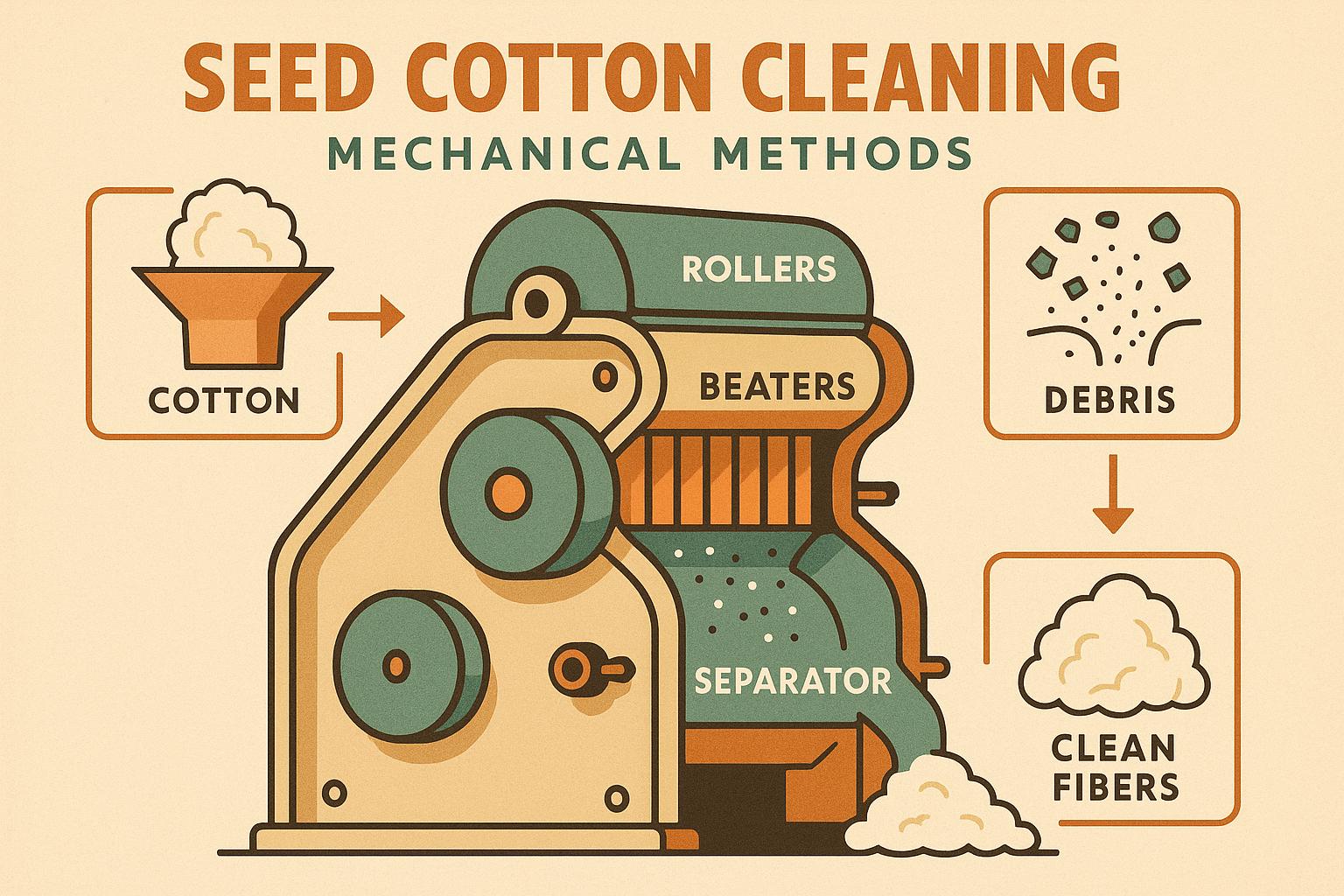 Thumbnail for: Seed Cotton Cleaning: Mechanical Methods