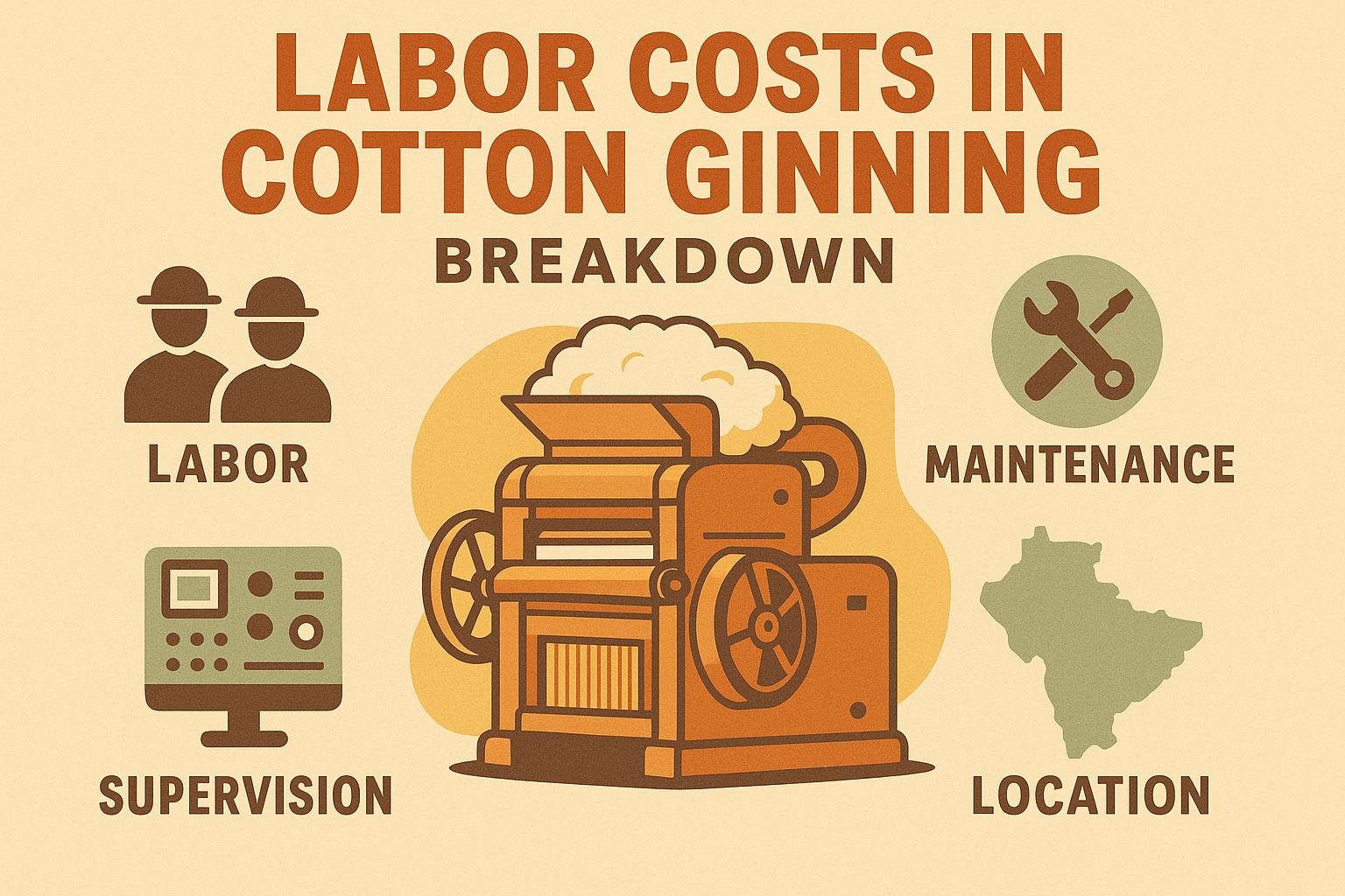 Thumbnail for: Labor Costs in Cotton Ginning: Breakdown