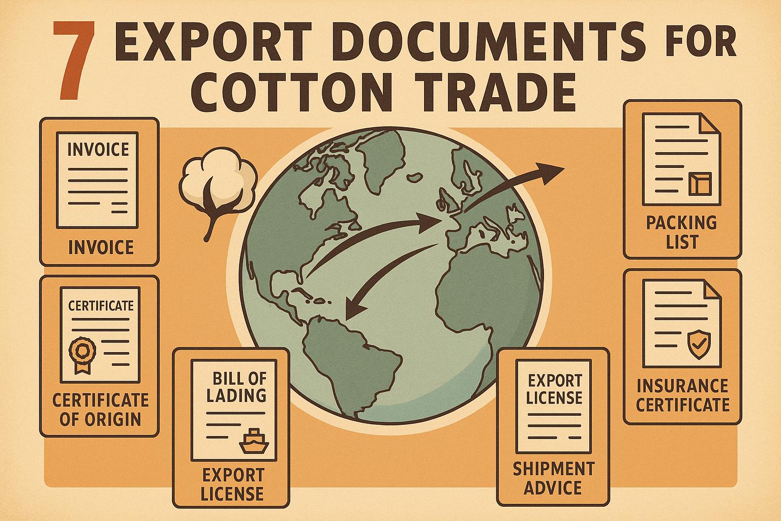 Thumbnail for: 7 Export Documents for Cotton Trade