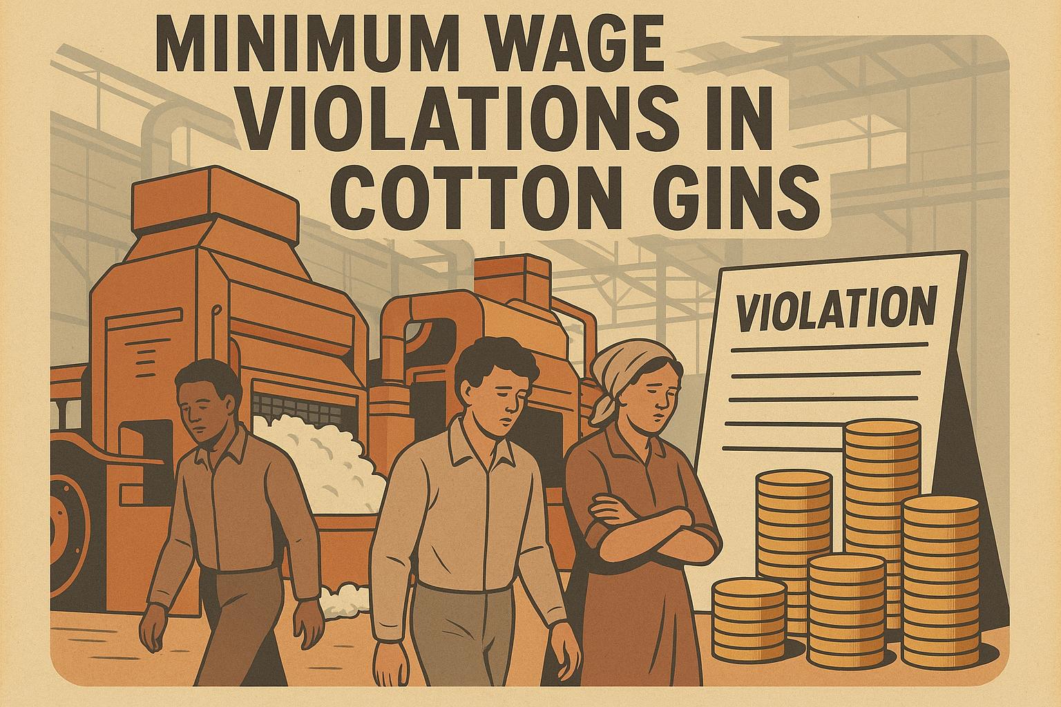Thumbnail for: Minimum Wage Violations in Cotton Gins