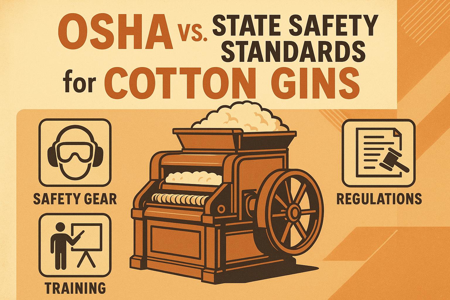 Thumbnail for: OSHA vs. State Safety Standards for Cotton Gins