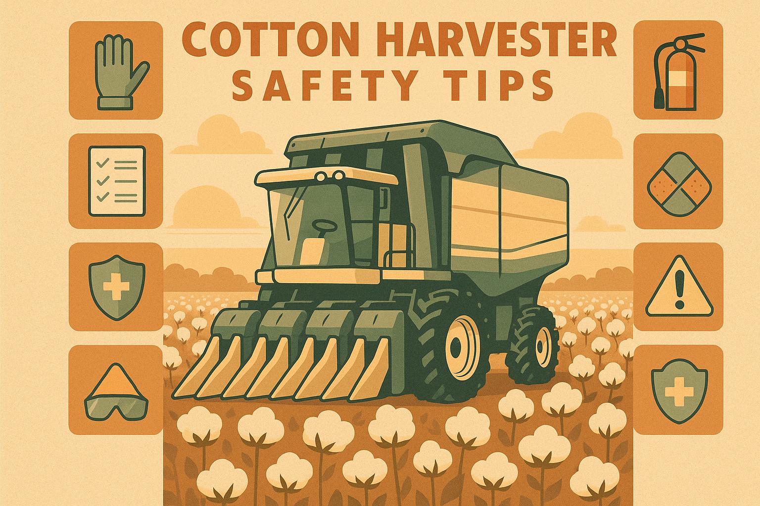 Thumbnail for: 10 Cotton Harvester Safety Tips