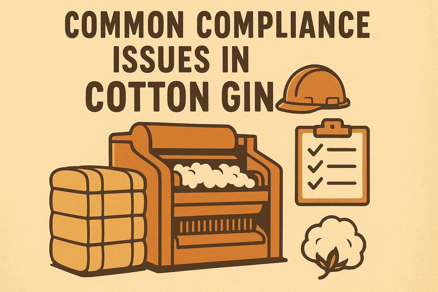 Thumbnail for: Common Compliance Issues in Cotton Gins